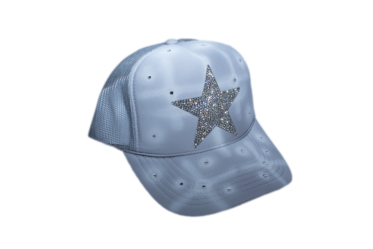 Lone Star Trucker Hat (Cosmic Silver)