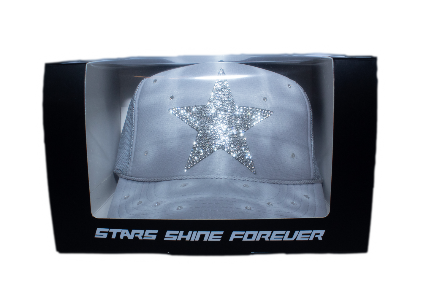Lone Star Trucker Hat (Cosmic Silver)