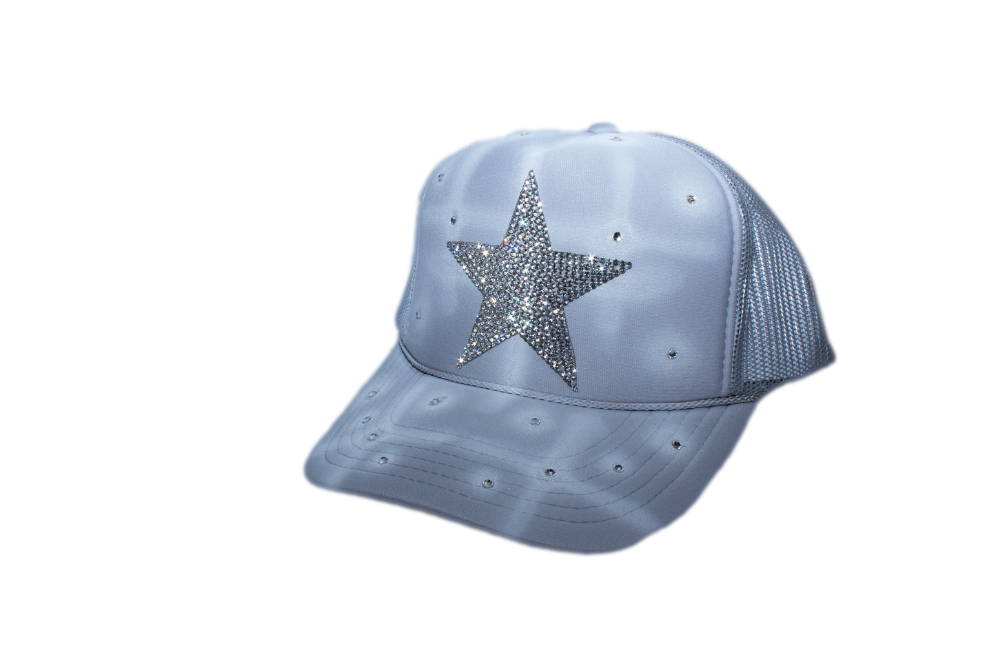Lone Star Trucker Hat (Cosmic Silver)