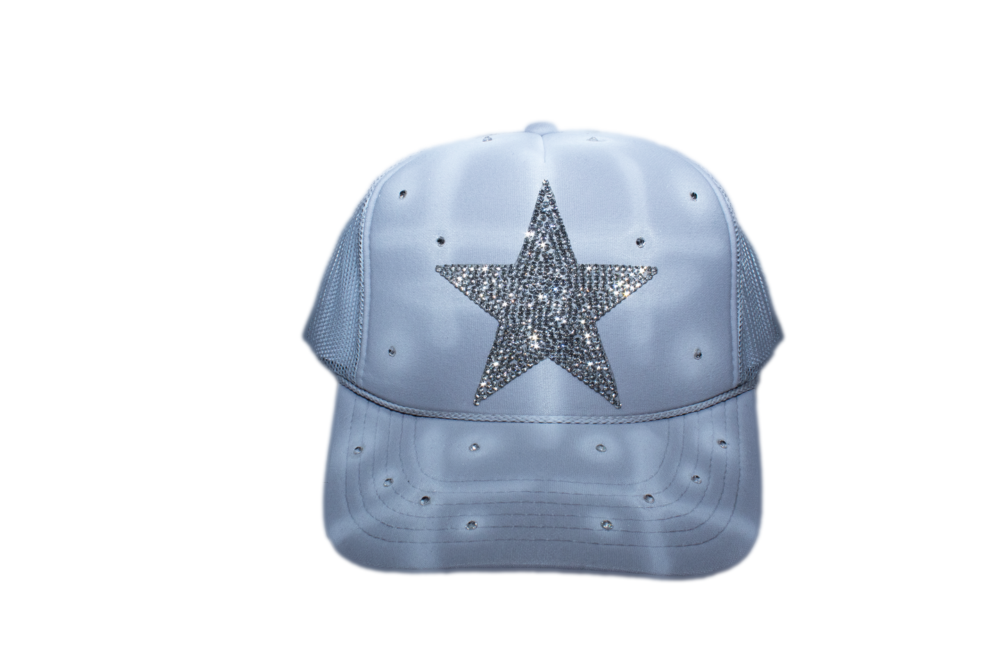 Lone Star Trucker Hat (Cosmic Silver)